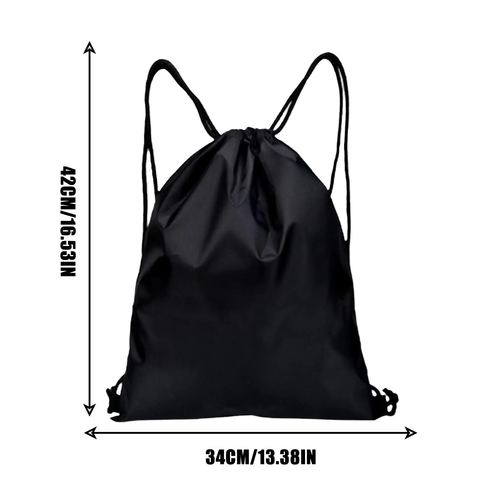 Sports Drawstring Backpack Sport Fitness Travel Outdoor Sackpack Women And Men Large Capacity Gym Swim Beach Bags Basketball Bag - Image 9