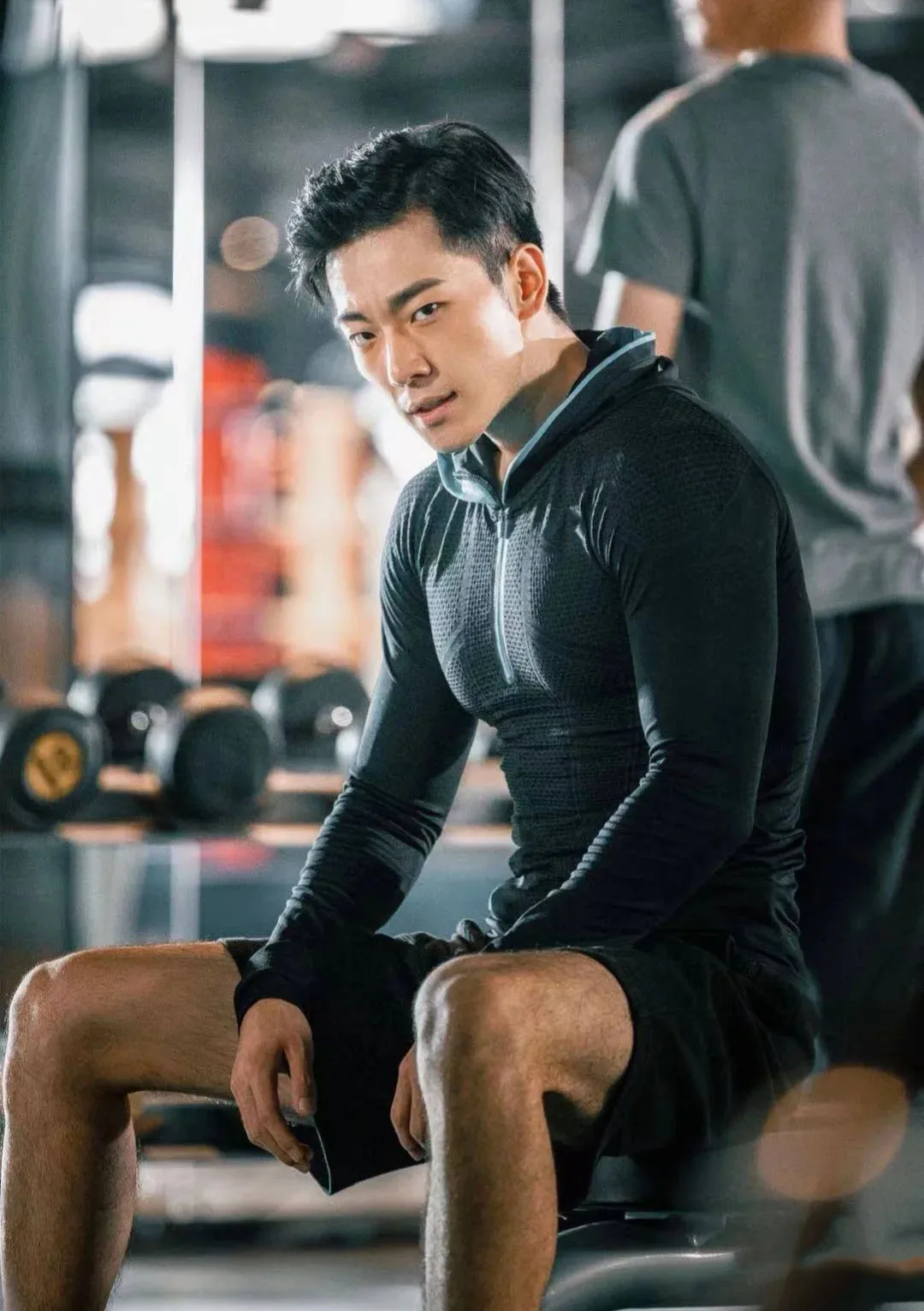 Gym Zipper Hoodie 1.0 Fitness Long Sleeve Men's Autumn/winter Classic Super Hero Cycling Running Speed Dry Hoodie Long T-shirt - Image 32