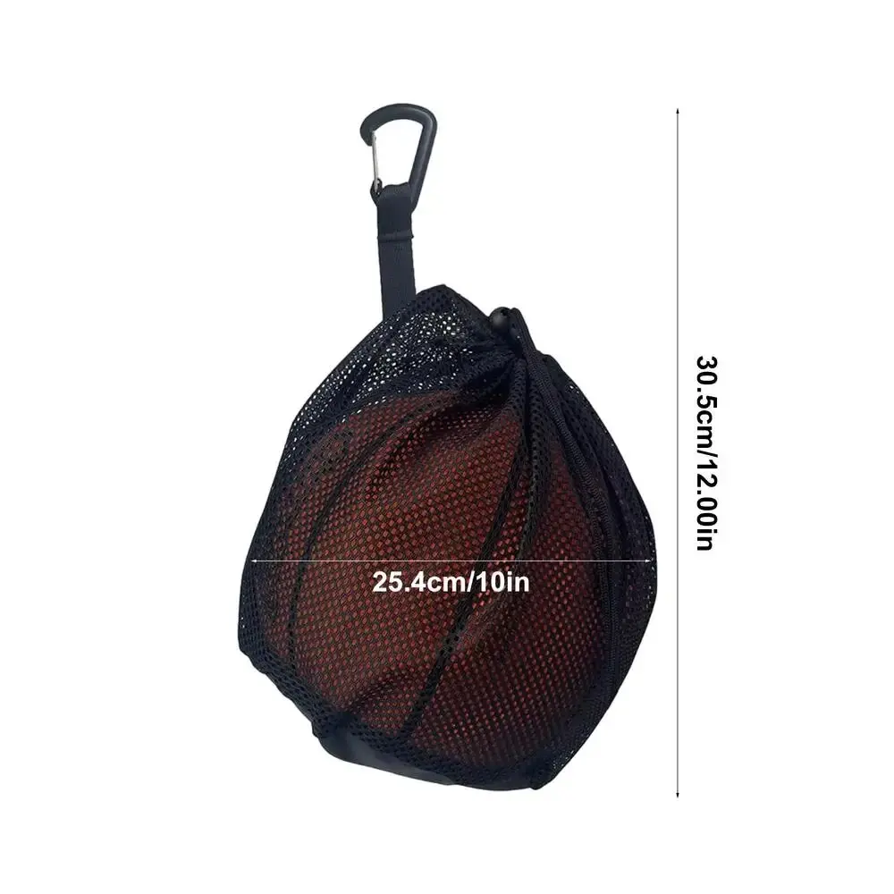 Portable Drawstring Basketball Backpack Mesh Bag Football Soccer Volleyball Ball Storage Bags Outdoor Sports Traveling Gym Yoga - Image 7