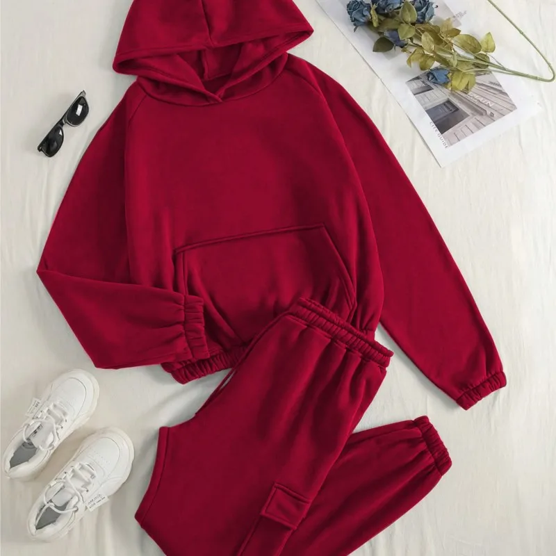 2025 Women's Sportswear Set Autumn Trendy Athleisure Tracksuit with Comfort Fit Breathable Versatile for Gym Outing Travel - Image 4