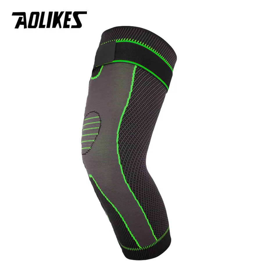 AOLIKES Sport Full Leg Compression Sleeves Knee Braces Support Protector for Weightlifting Arthritis Joint Pain Relief - Image 10