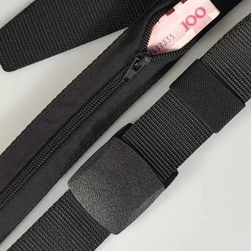 New Travel Cash Anti Theft Belt Waist Bag Women Portable Hidden Money Strap Belt Wallet Waist Pack Men Hiding Belt For Men Women - Image 4