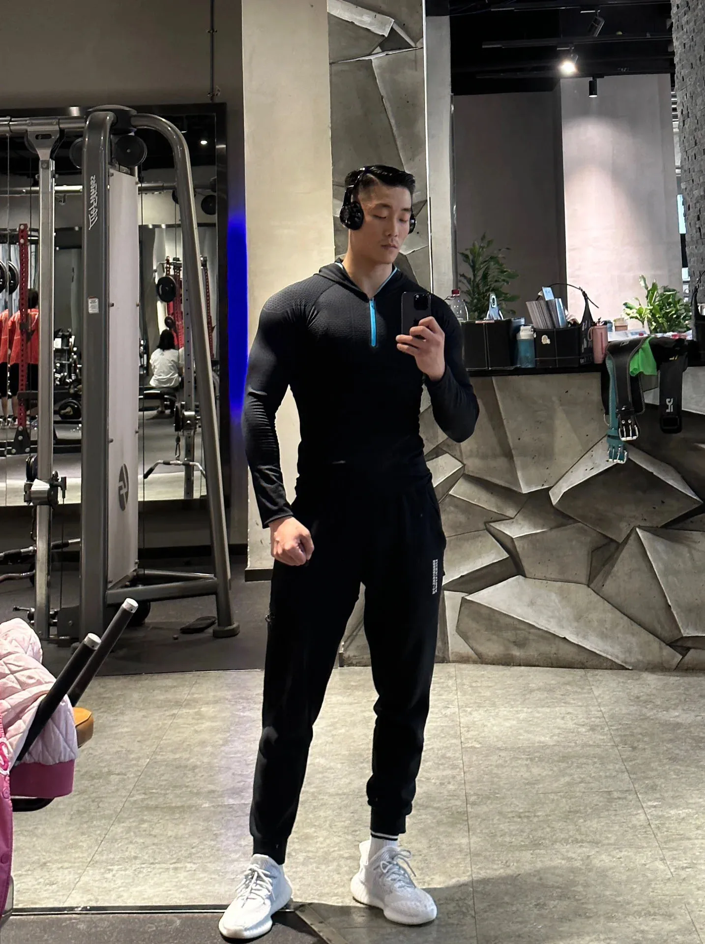 Gym Zipper Hoodie 1.0 Fitness Long Sleeve Men's Autumn/winter Classic Super Hero Cycling Running Speed Dry Hoodie Long T-shirt - Image 31