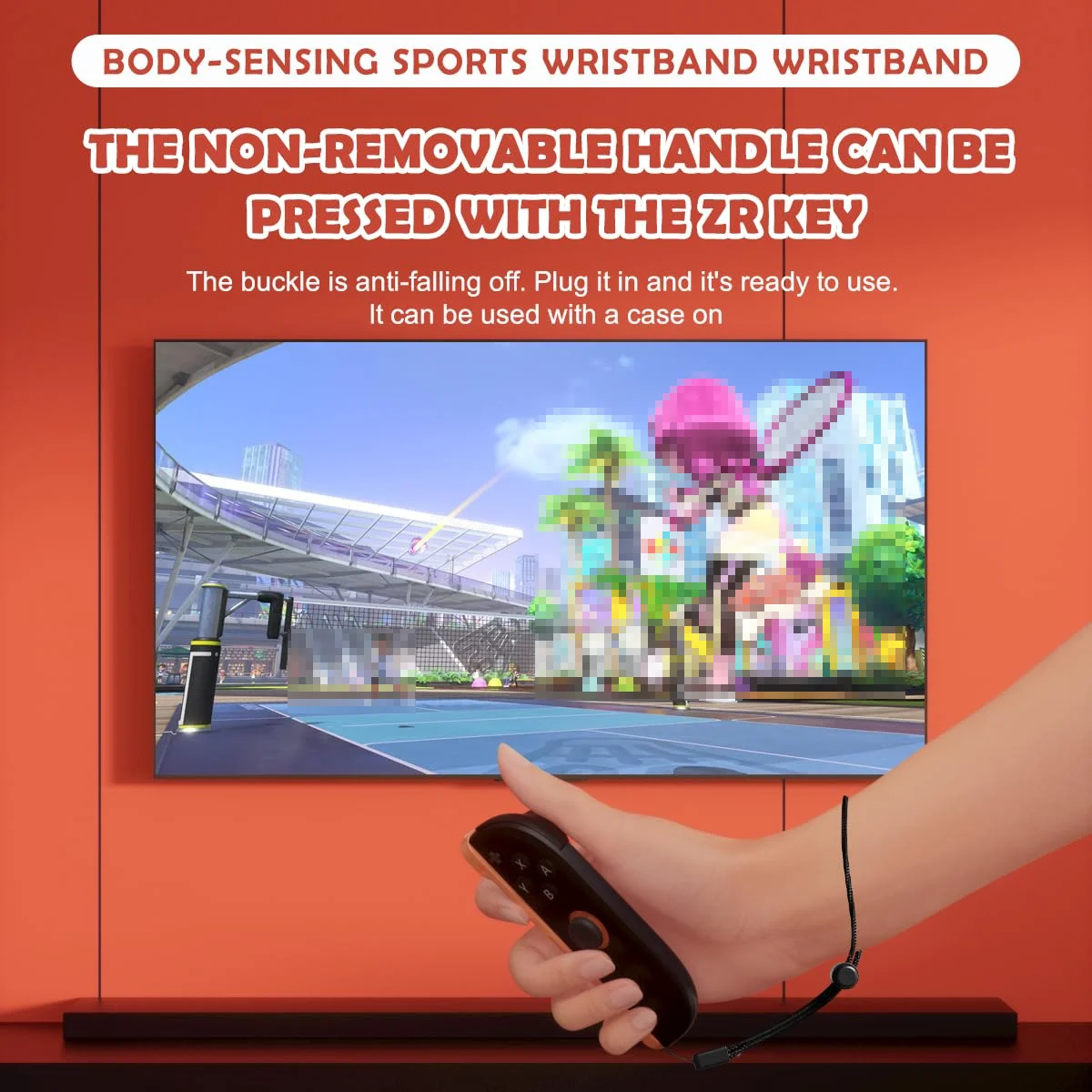 Sports Accessories Set S225 for Switch 2,15 in 1 Family Accessories Kit for Switch 2 Sports Games:Tennis Rackets,Sword Grips,Etc - Image 2
