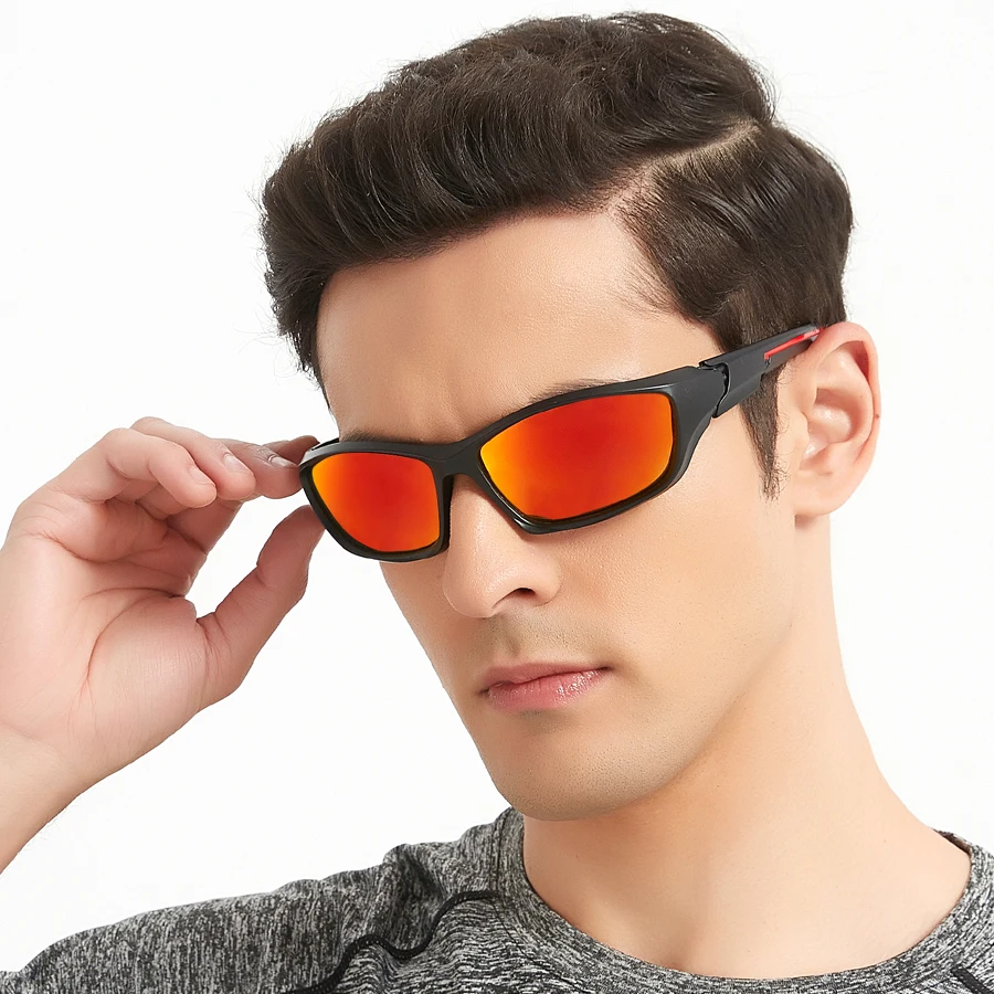 5 Pieces Fashion Vintage Fishing Cycling Sports Sunglasses Men Women Running Mountaineering Sport Man Sun Glasses UV400 Eyewear - Image 2