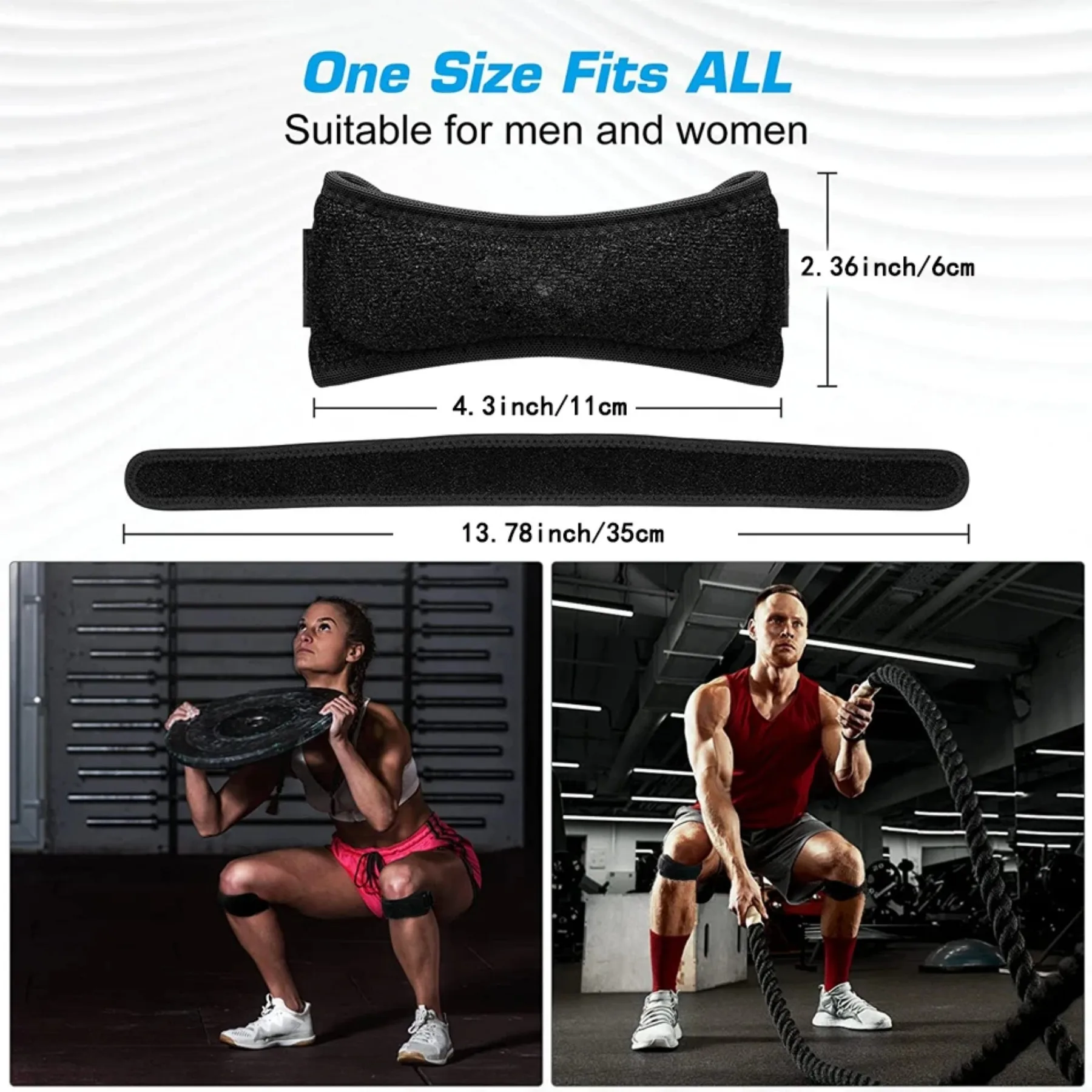 Sports Patella Brace Adjustable Strap EVA Kneepads Knee Support Pad Protective Gear Basketball Volleyball Protector - Image 6