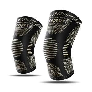 1PC Copper Knee Brace for Arthritis Pain Support-Copper Knee Sleeve for knee pain Compression sleeve for Sports,Knee Pain Relief