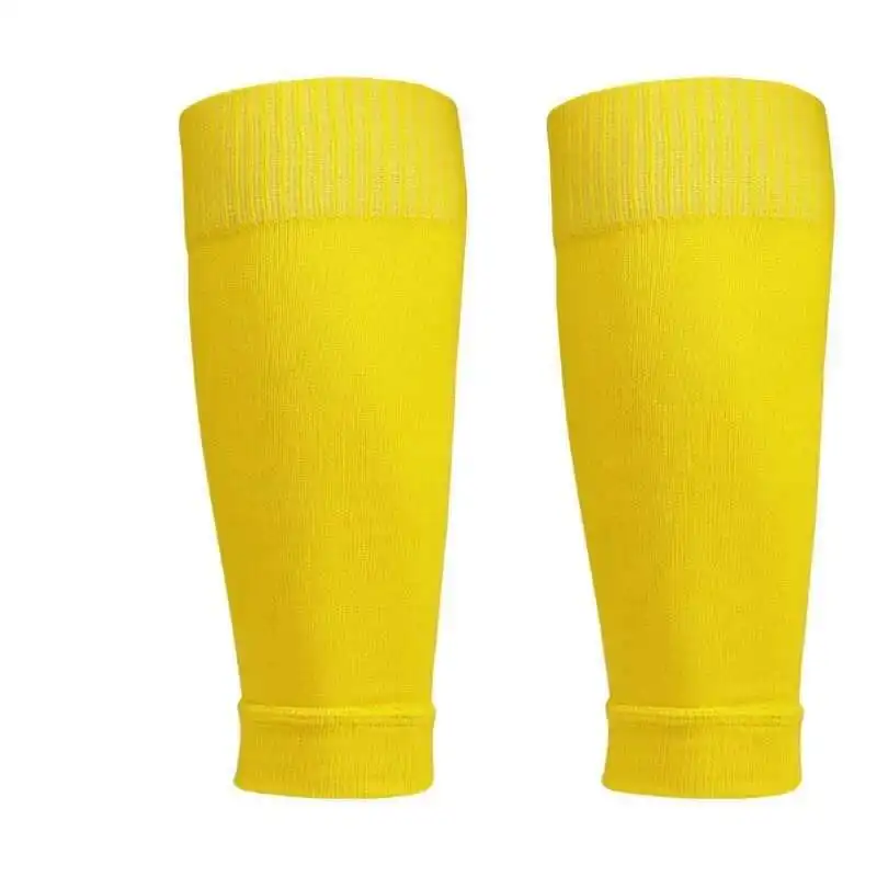 1Pair Football Socks Soccer Accessories Leg Brace Sleeves Breathable Sport Sock Adult Kids Shin Guards Calf Protection Leg Cover - Image 14