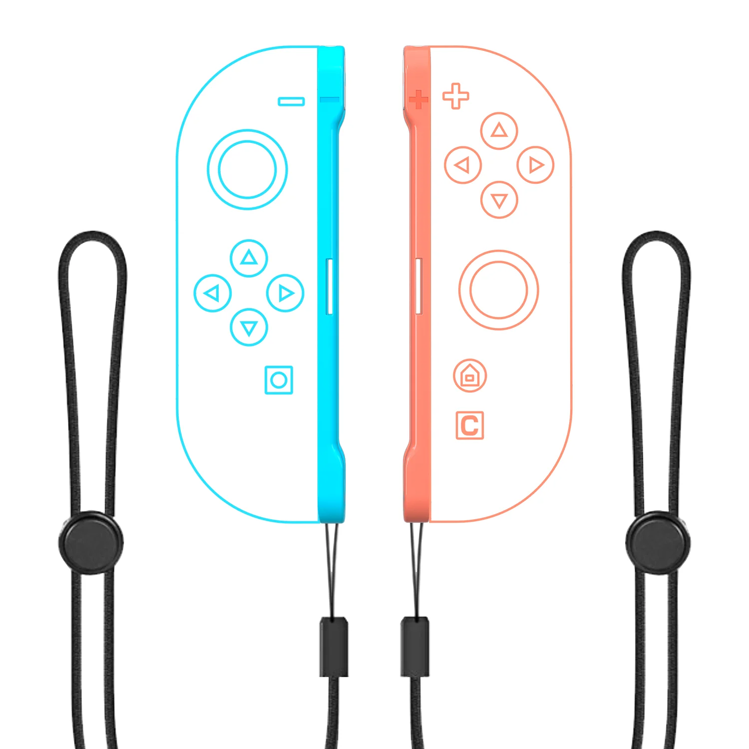 Sports Accessories Set S225 for Switch 2,15 in 1 Family Accessories Kit for Switch 2 Sports Games:Tennis Rackets,Sword Grips,Etc - Image 18