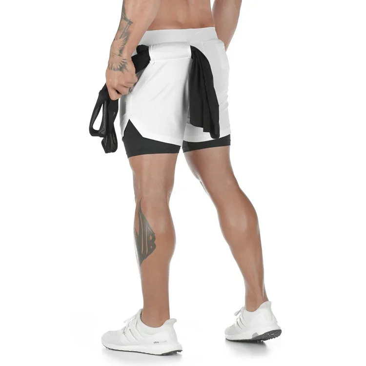 Camo Running Shorts Men Gym Sports Shorts 2 In 1 Quick Dry Workout Training Gym Fitness Jogging Short Pants Summer Men Shorts - Image 18