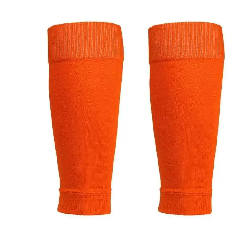 1Pair Football Socks Soccer Accessories Leg Brace Sleeves Breathable Sport Sock Adult Kids Shin Guards Calf Protection Leg Cover - Image 12