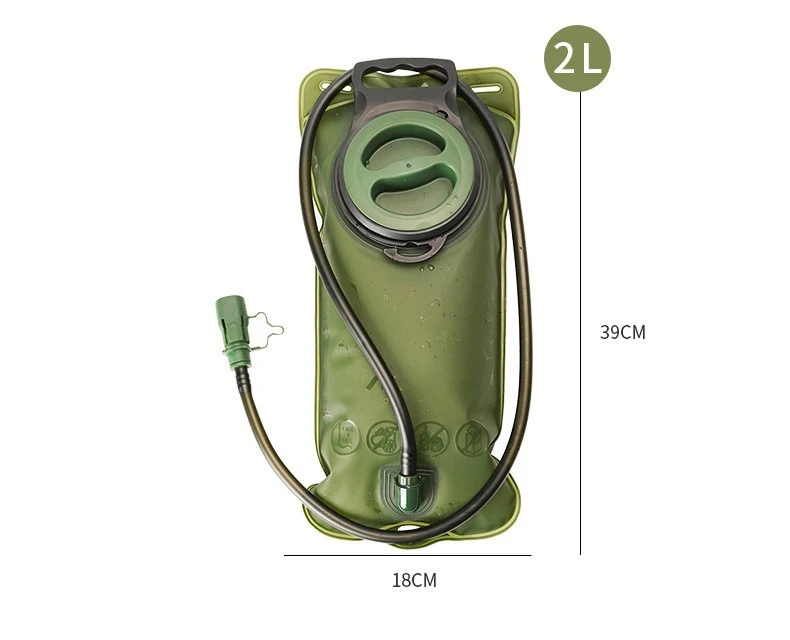 Water Bladder Hydration Backpack 2L Large Capacity EVA Water Bags Reservoir For Running Cycling Hydration Water Storage Bag - Image 17